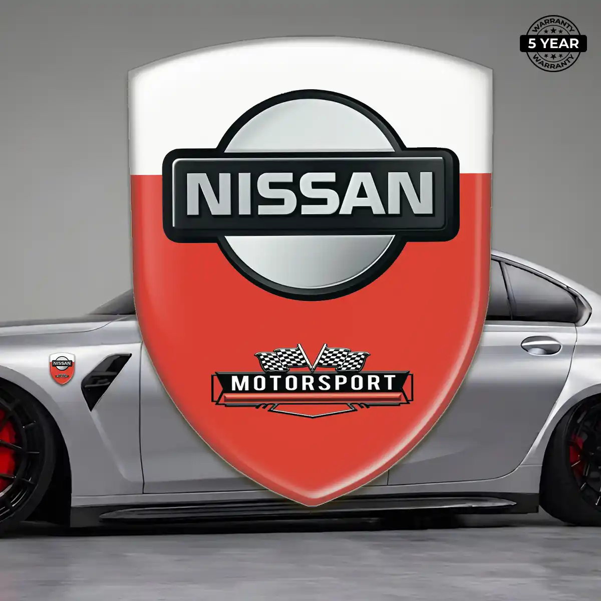 Nissan Automotive Emblem Sticker Prime Quality