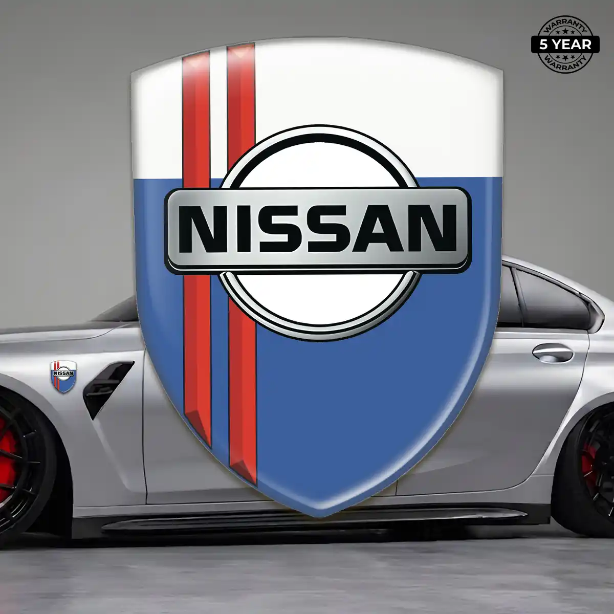 Nissan Automotive Emblem Sticker Signature Grade