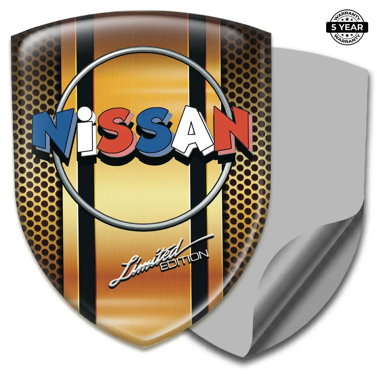 Nissan Automotive Logo Sticker Interior Luxe