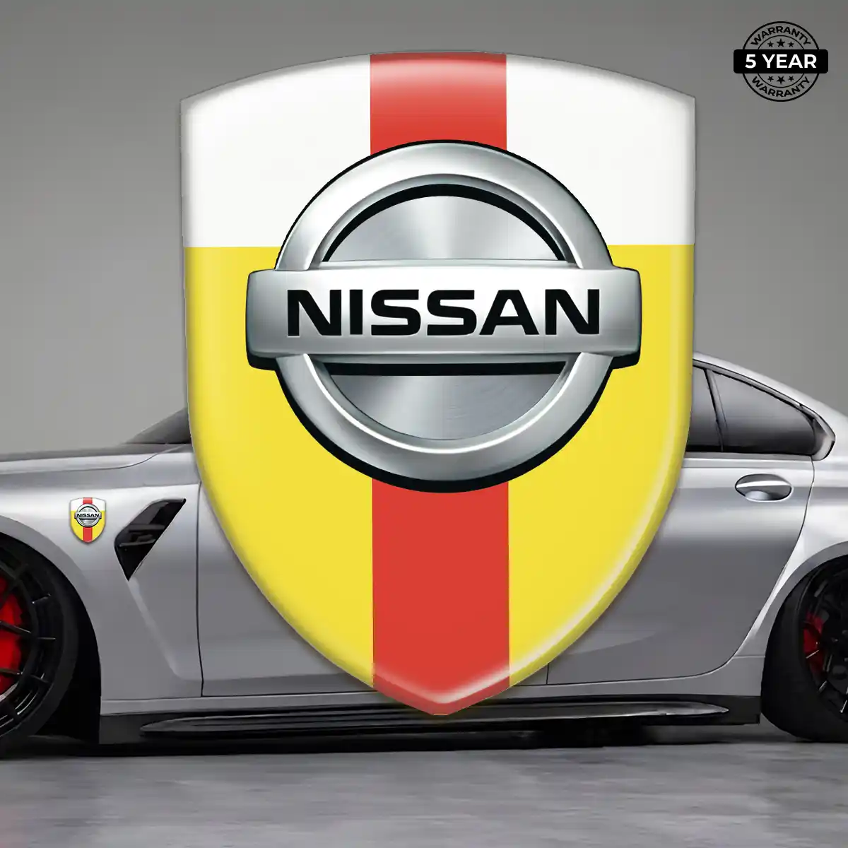 Nissan Automotive Logo Sticker Noble Edition