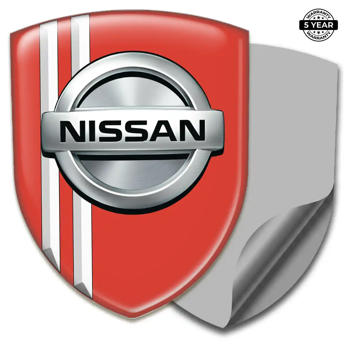 Nissan Automotive Logo Sticker Premium Dome
