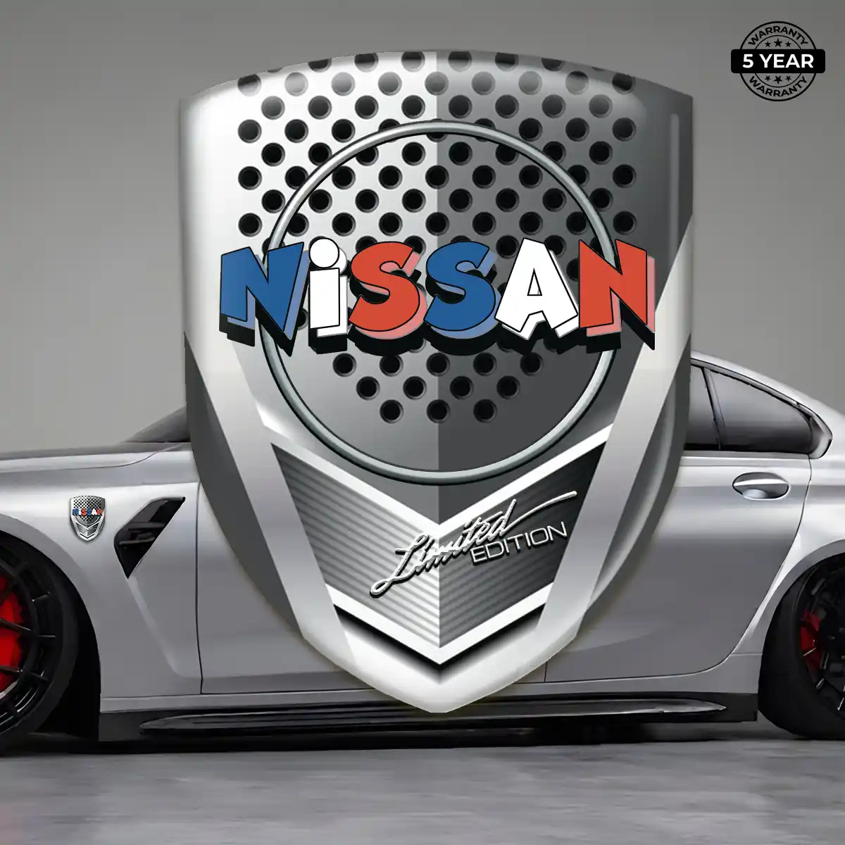 Nissan Automotive Logo Sticker Refined Design