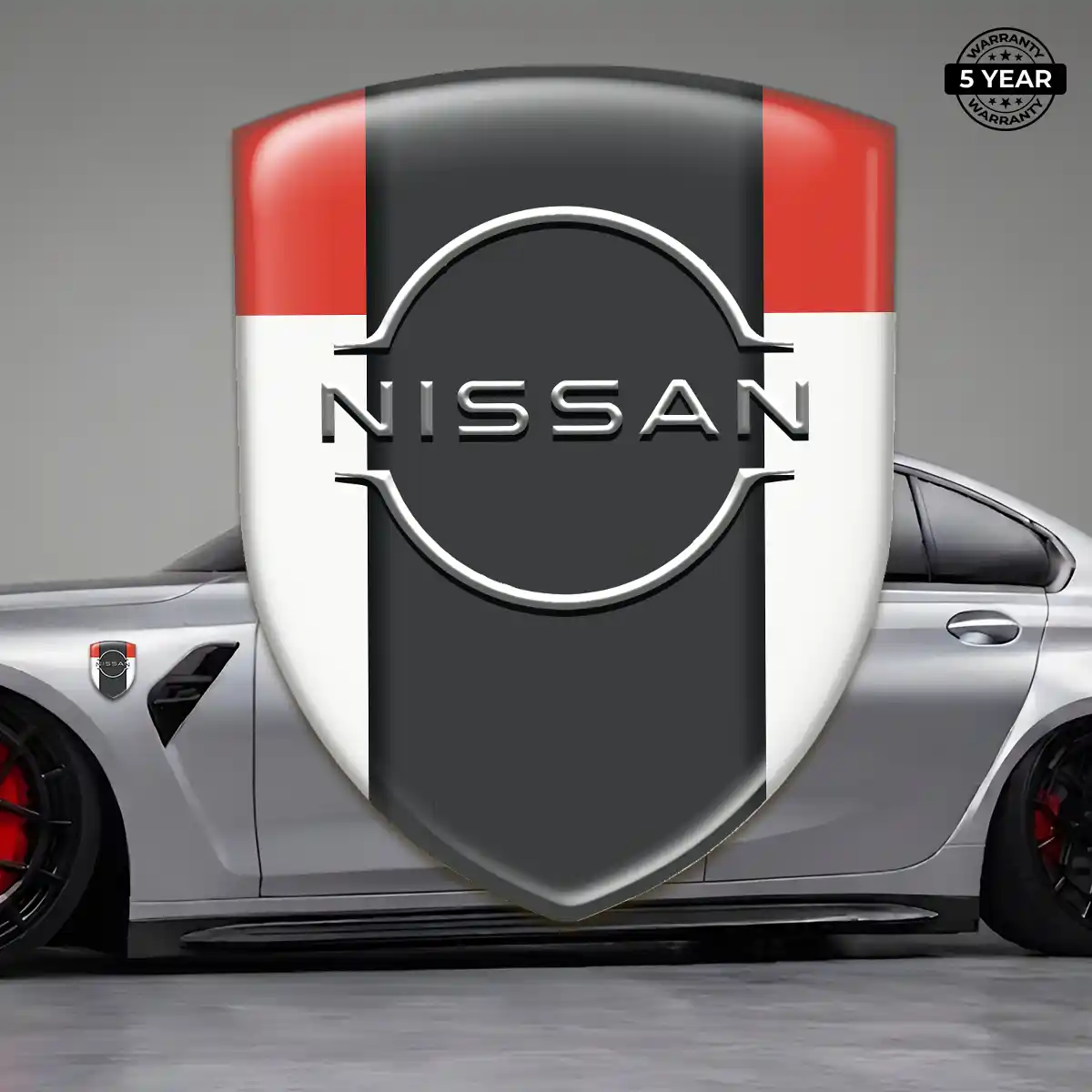 Nissan Automotive Logo Sticker Resin Elite