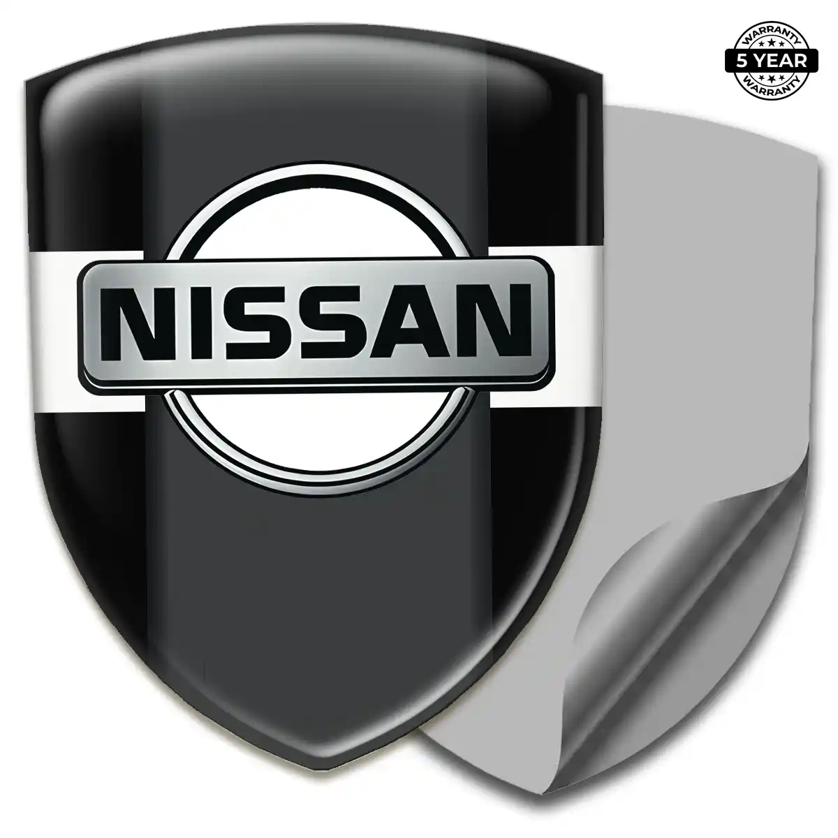 Nissan Automotive Logo Sticker Resin Luxe