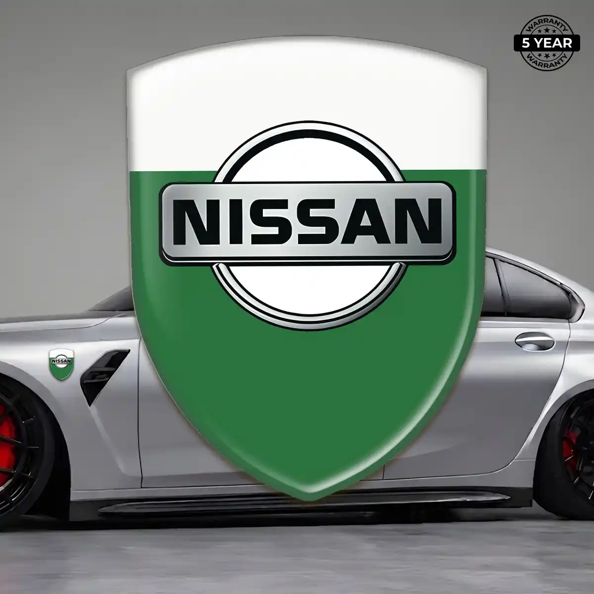 Nissan Automotive Logo Sticker Sleek Style