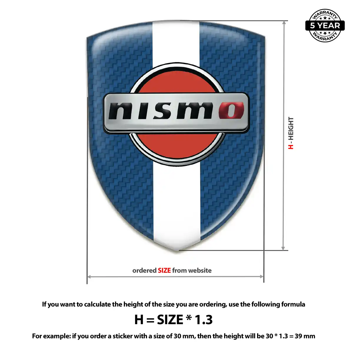 Nissan Automotive Logo Sticker Street Tuning