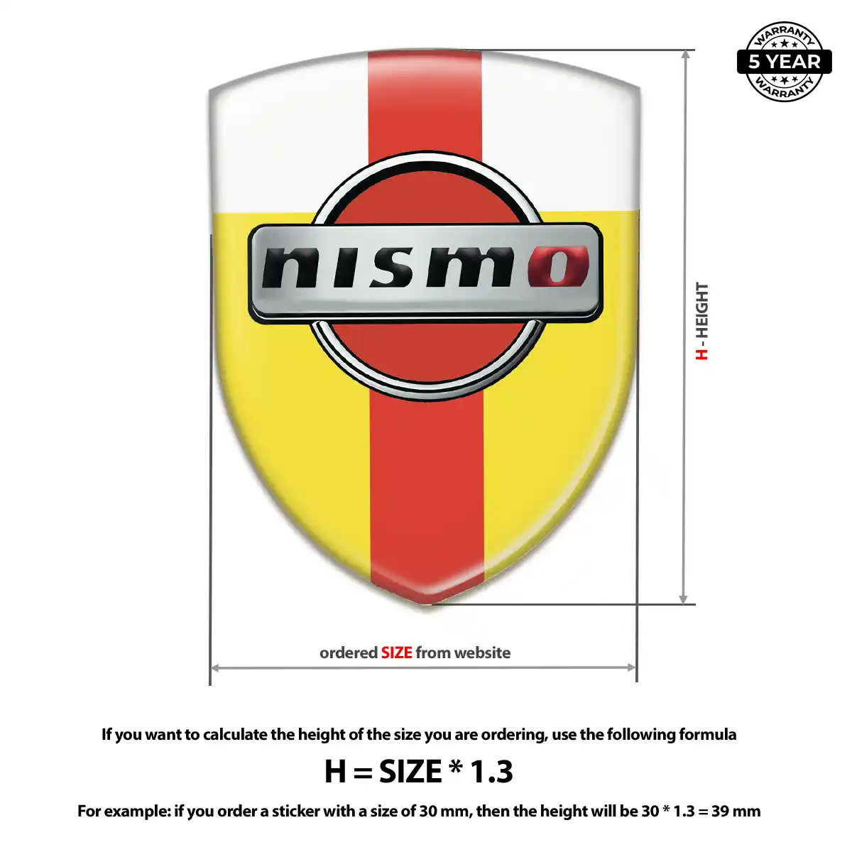 Nissan Automotive Logo Sticker Superior Craft