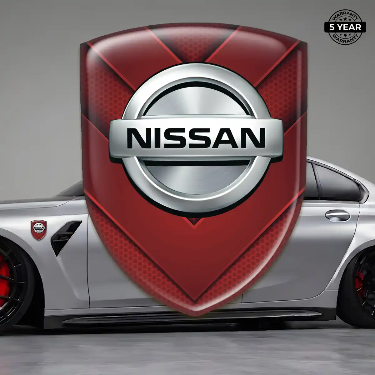 Nissan Automotive Resin Decal Interior Elegance
