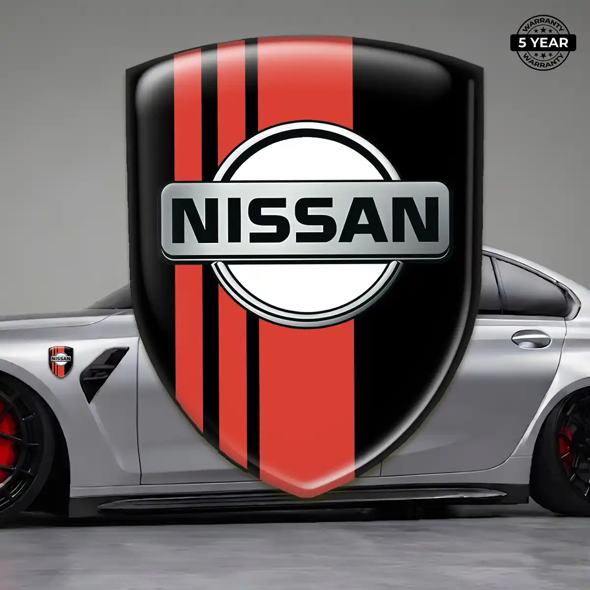 Nissan Automotive Resin Decal Interior Luxe
