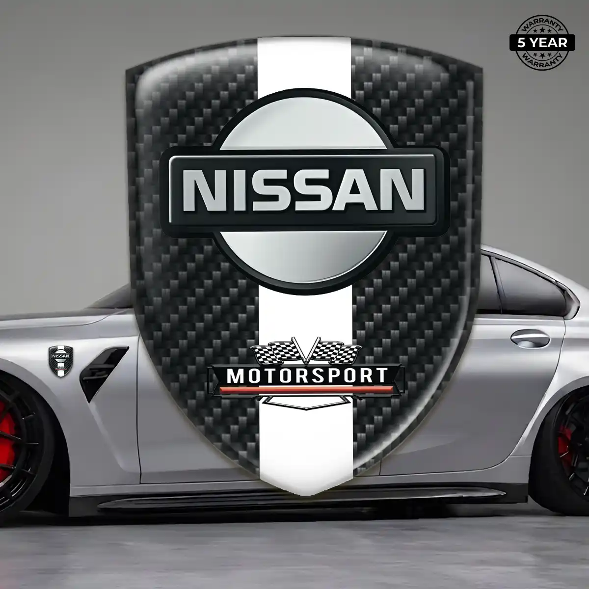 Nissan Automotive Resin Decal Opulent Line