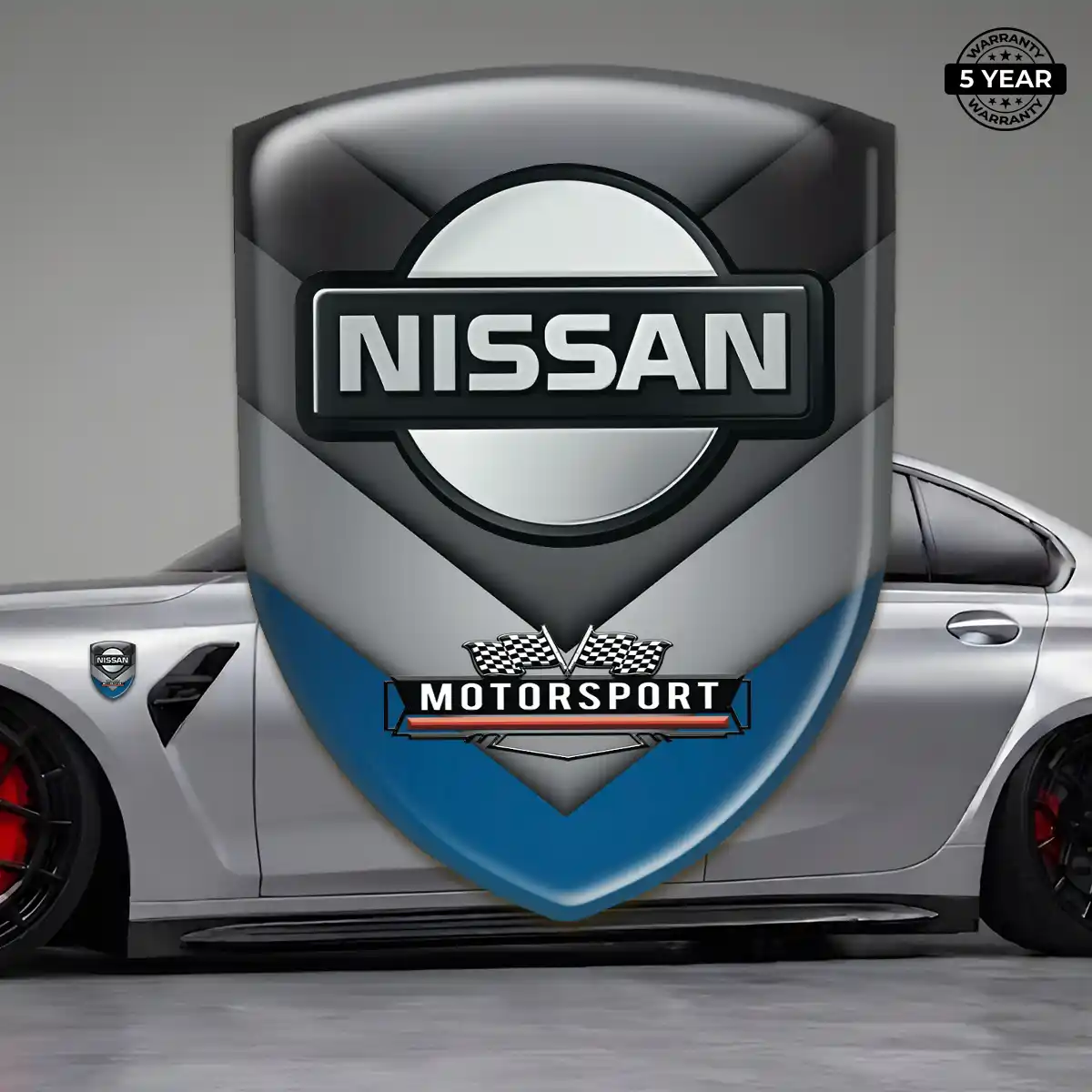 Nissan Automotive Resin Decal Performance Style