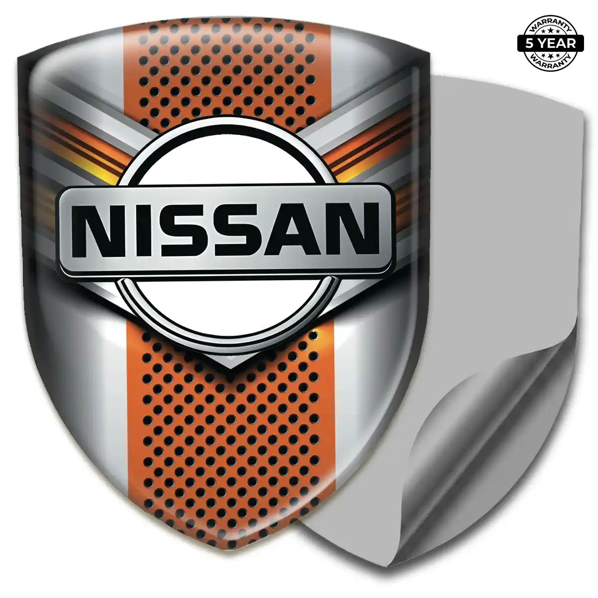 Nissan Automotive Resin Decal Premium Dome