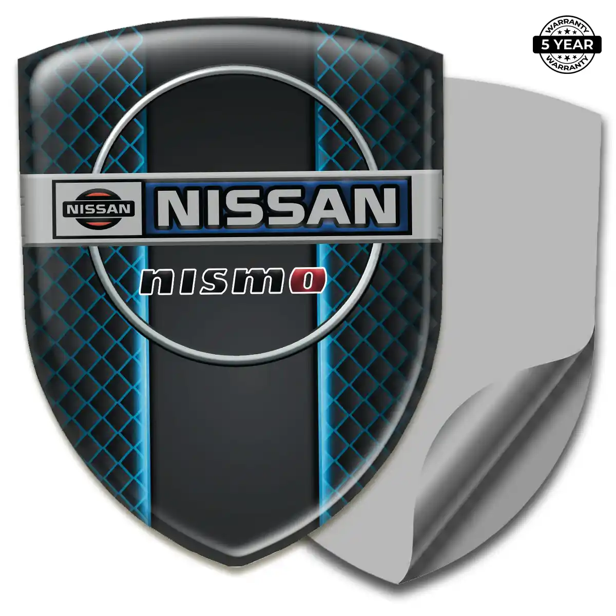 Nissan Automotive Resin Decal Refined Design
