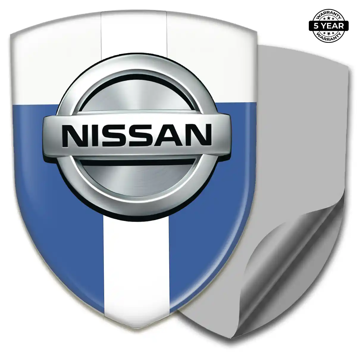Nissan Automotive Resin Decal Sleek Style