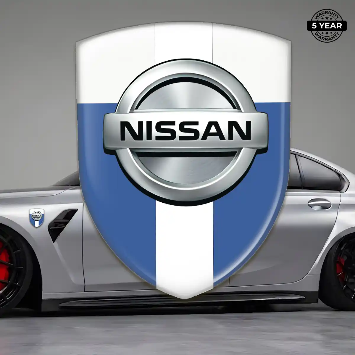 Nissan Automotive Resin Decal Sleek Style