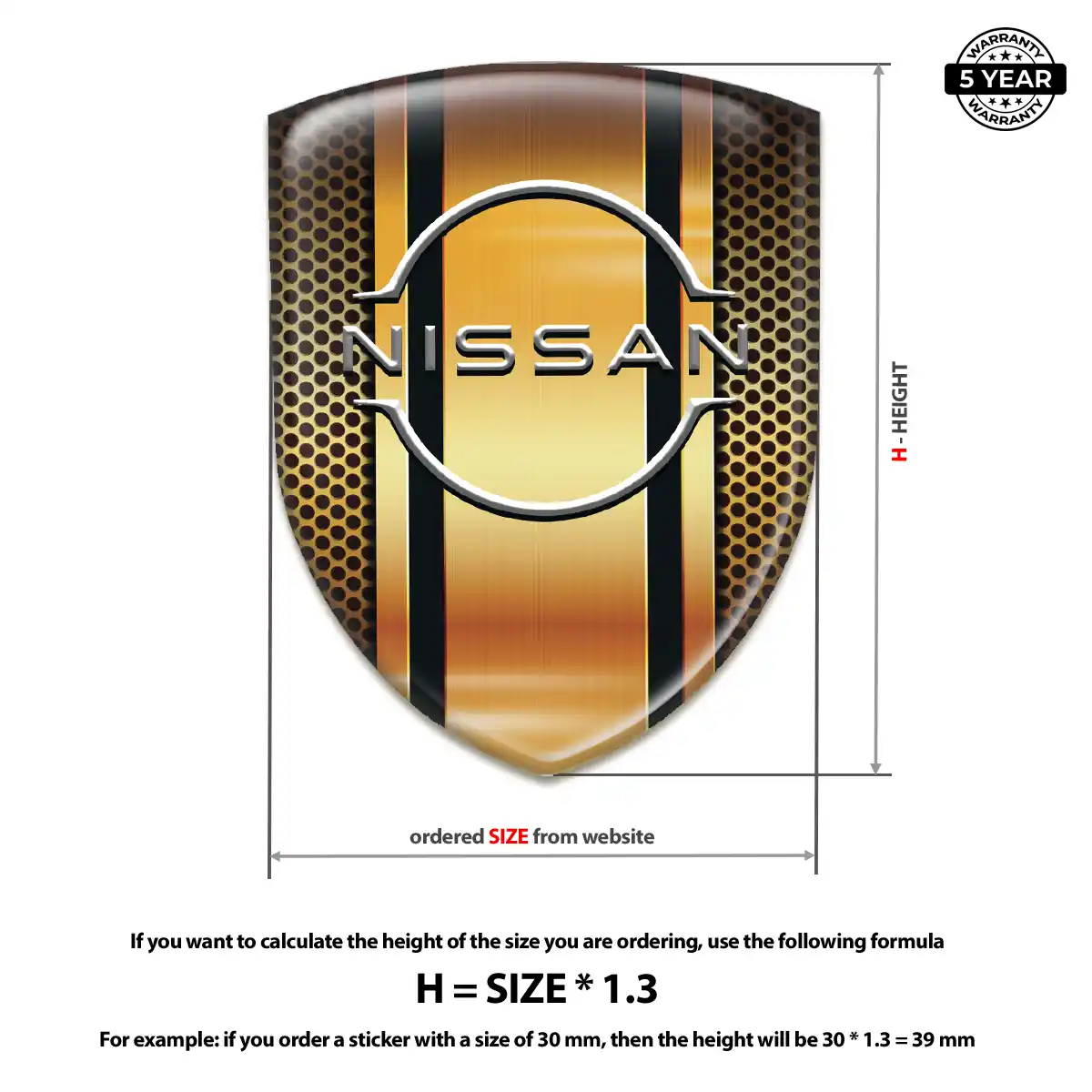 Nissan Badge Deluxe Edition