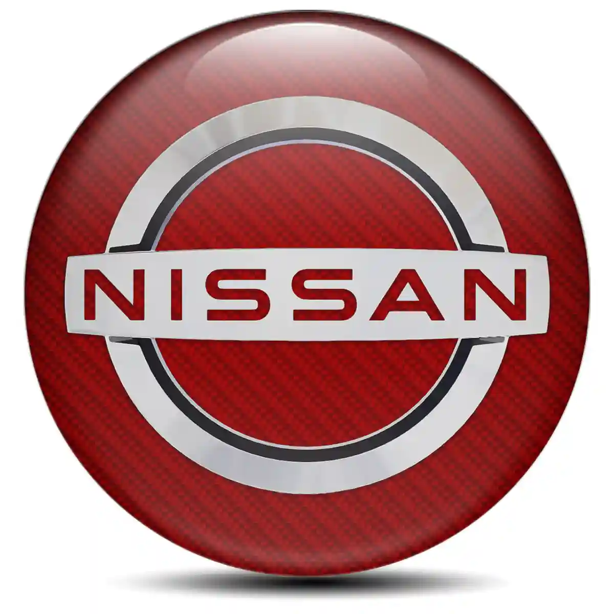 Nissan Badge Emblems Center Cap Self-Adhesive Sleek Style