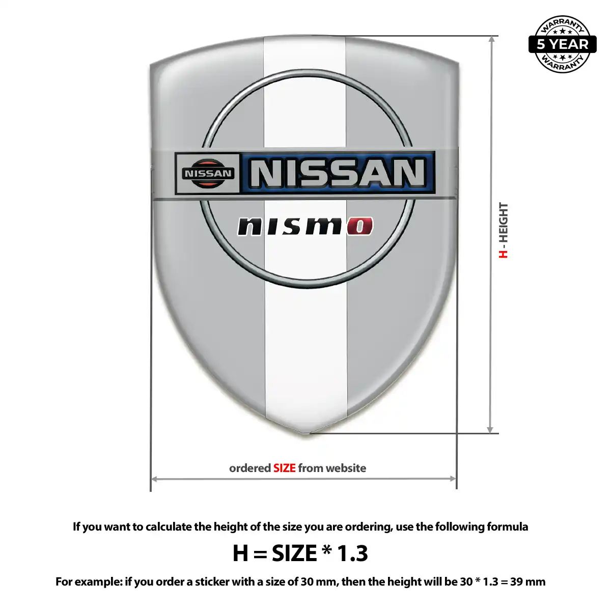 Nissan Badge Exterior Luxe