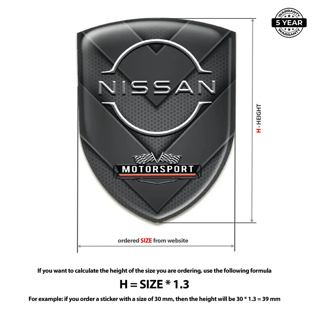 Nissan Badge Interior Luxe