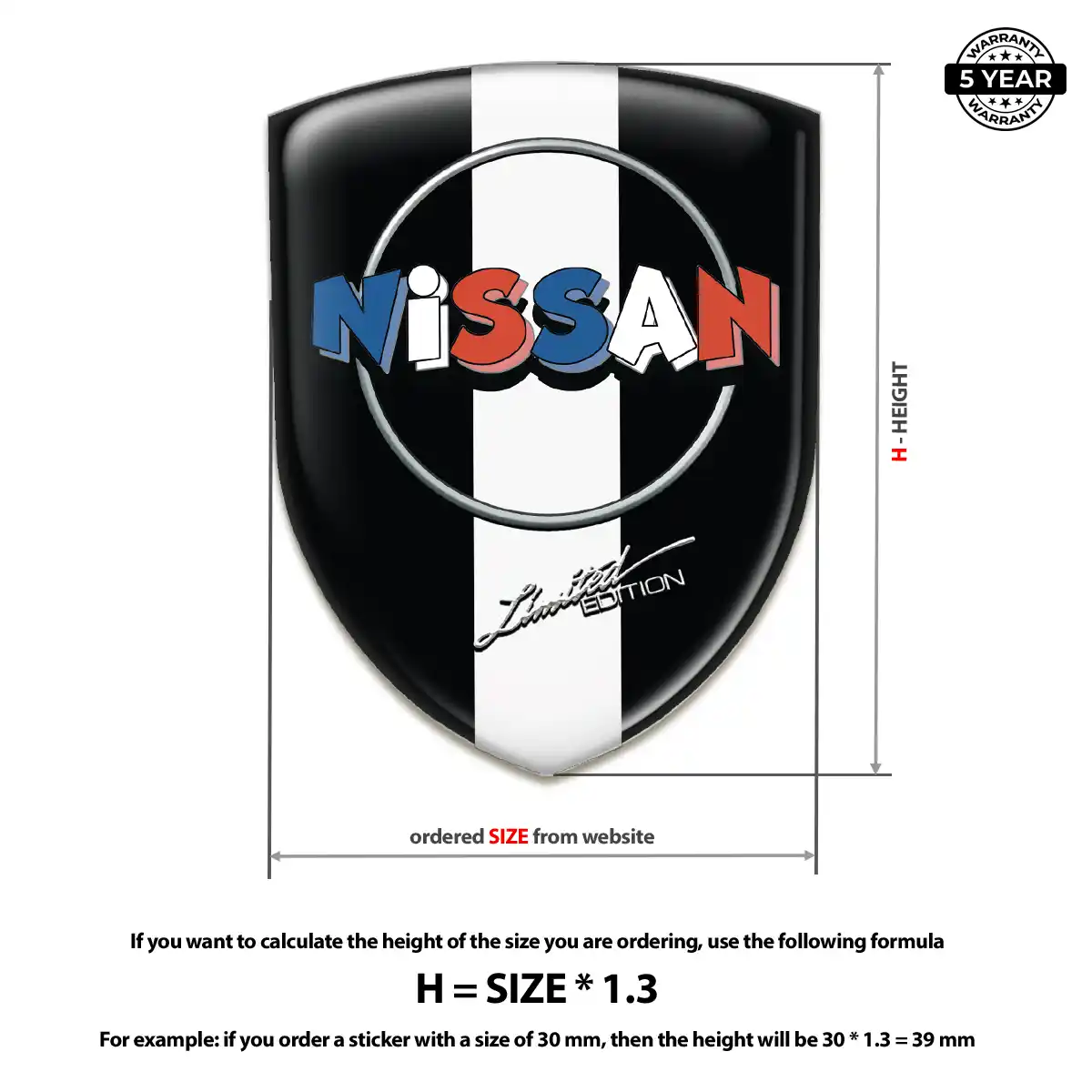 Nissan Badge Performance Style