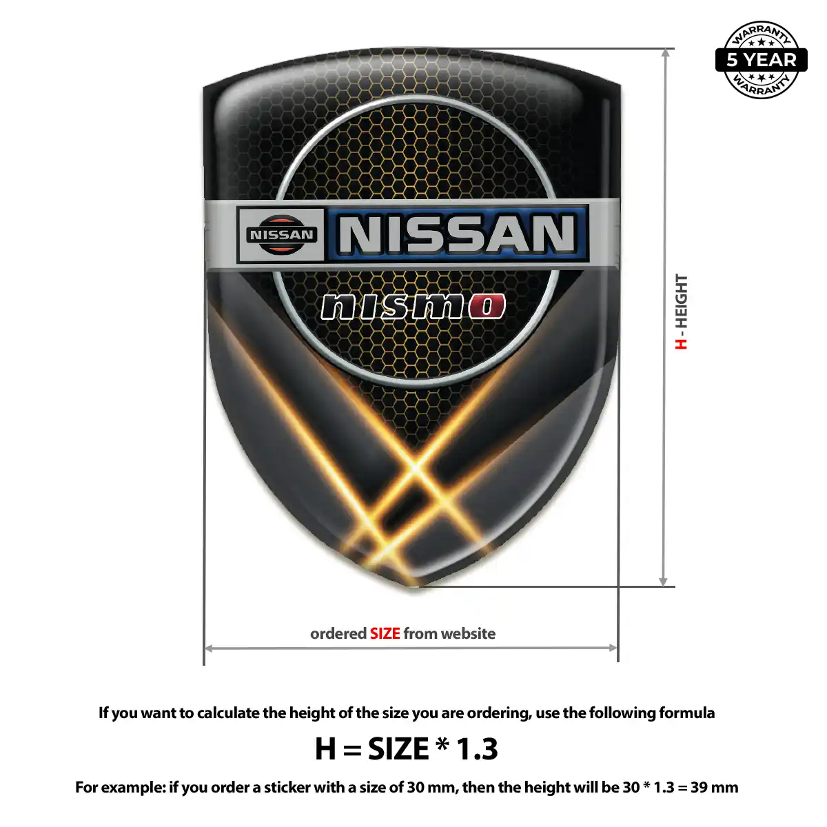 Nissan Badge Prestige Line