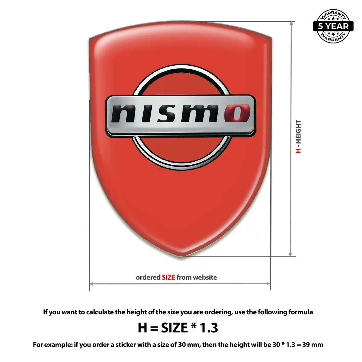 Nissan Badge Resin Luxe