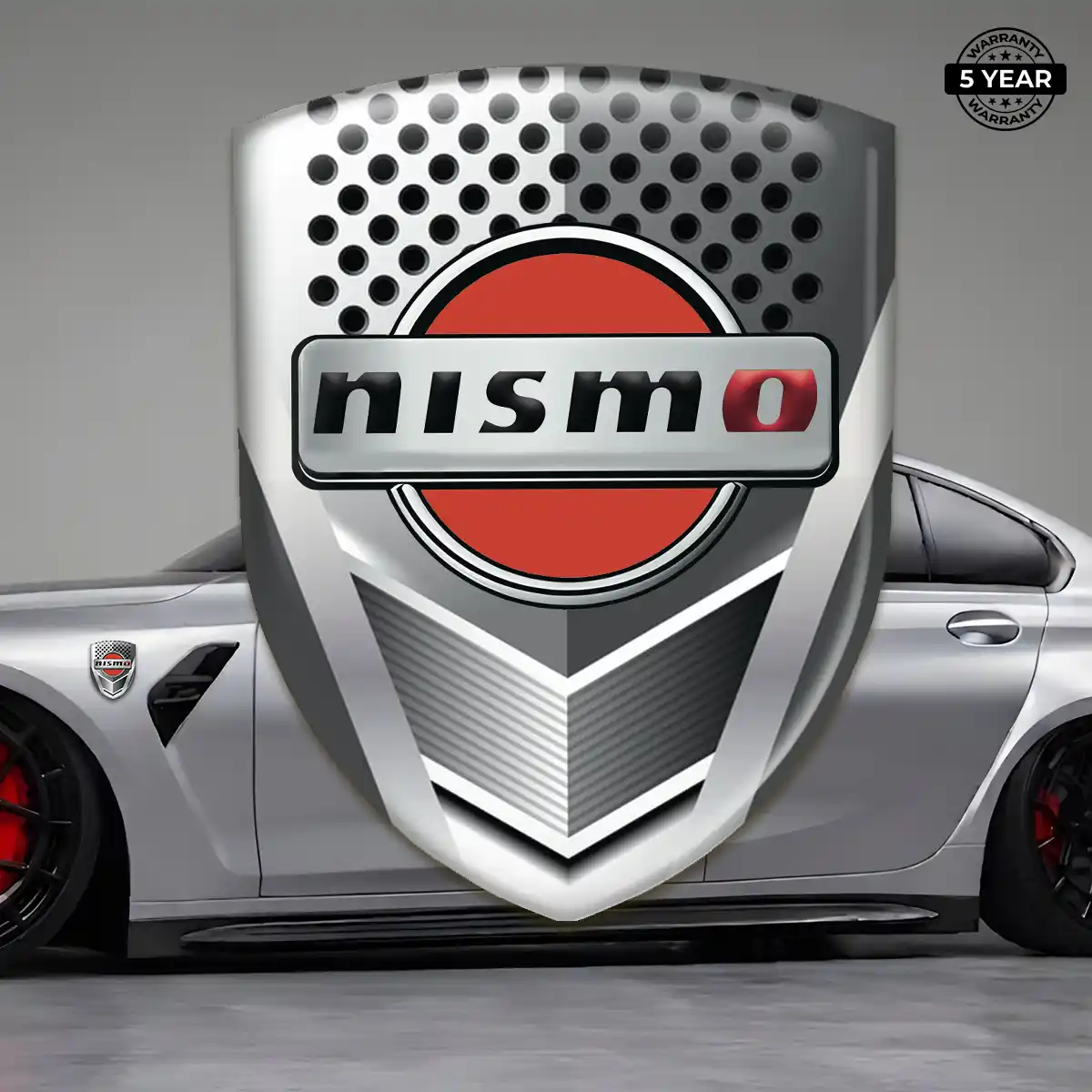 Nissan Car Badge Sticker Deluxe Edition