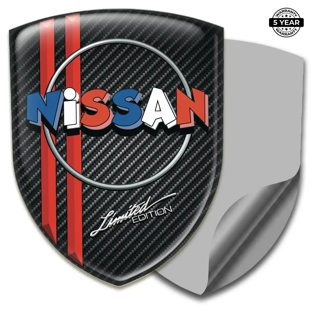 Nissan Car Badge Sticker Elite Edition