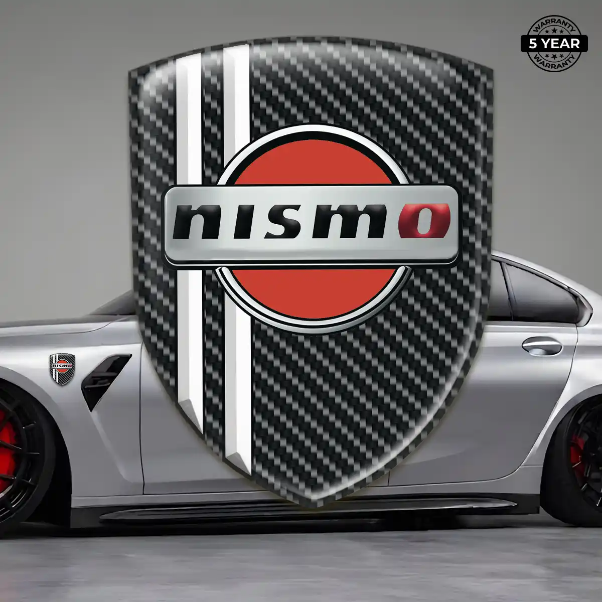 Nissan Car Badge Sticker Elite Finish