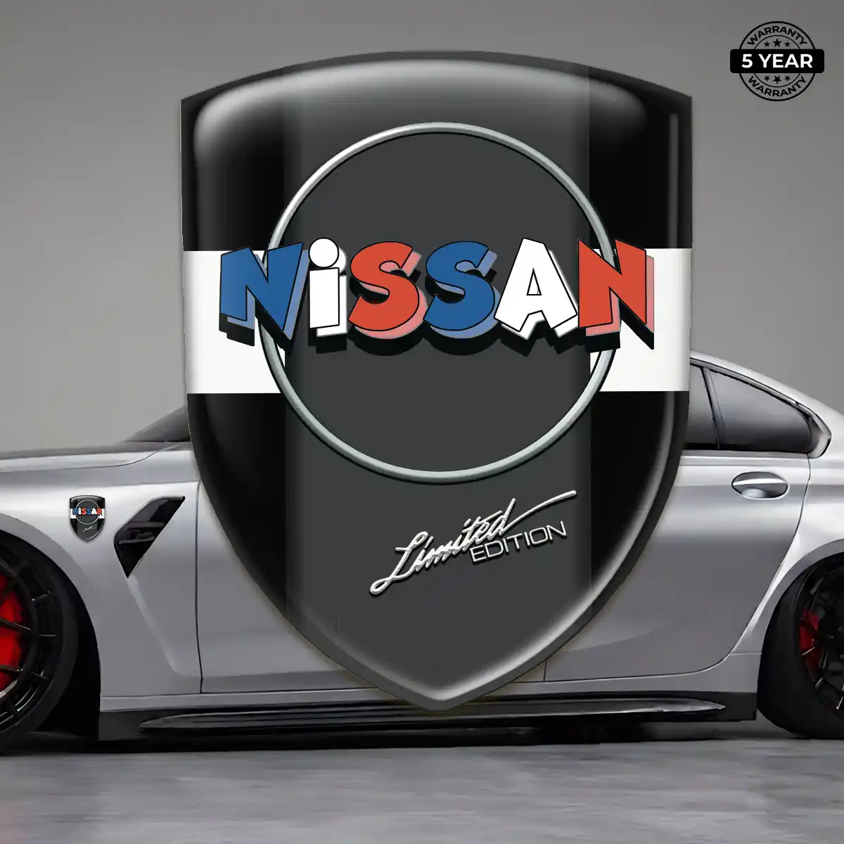 Nissan Car Badge Sticker Exclusive Series