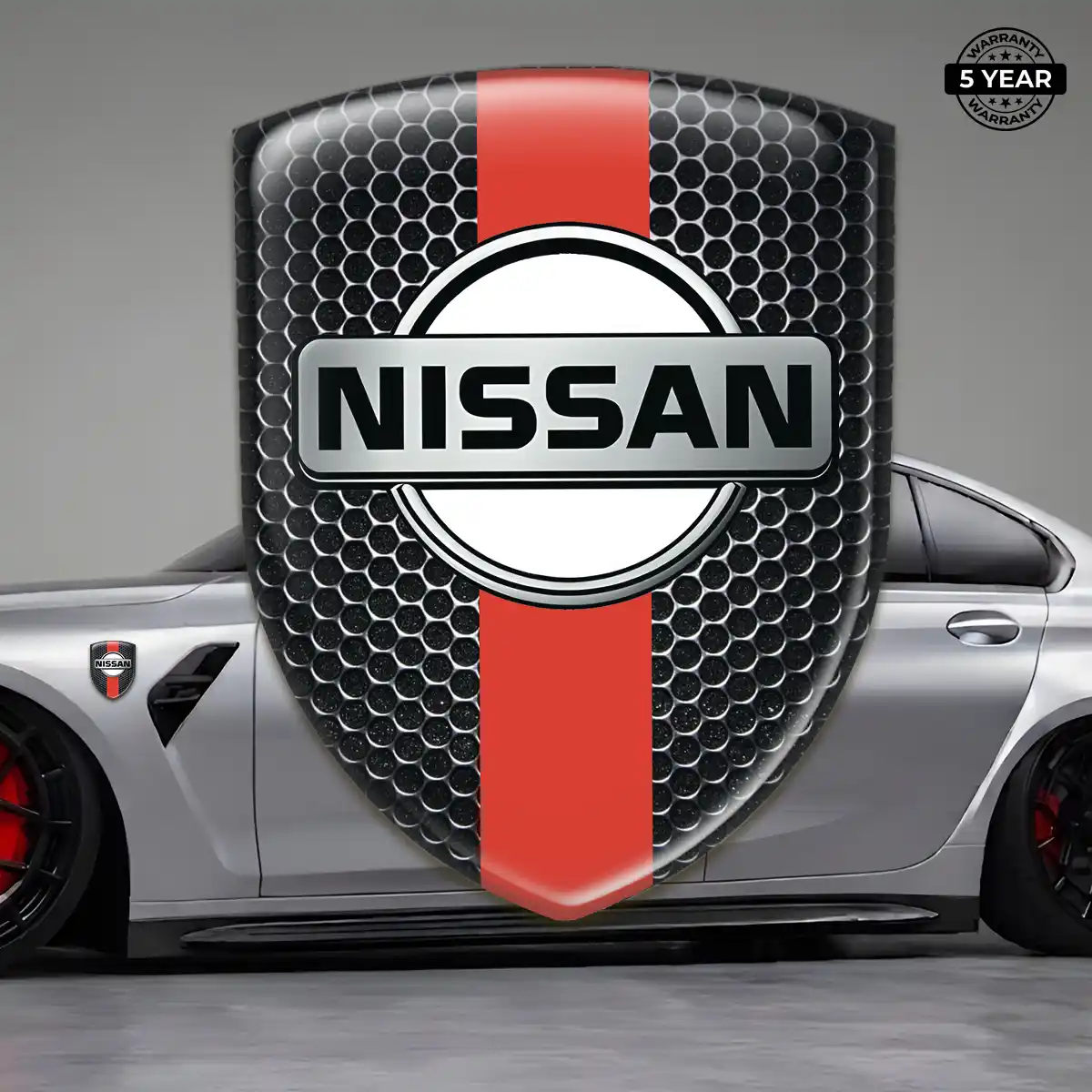 Nissan Car Badge Sticker Exterior Luxe