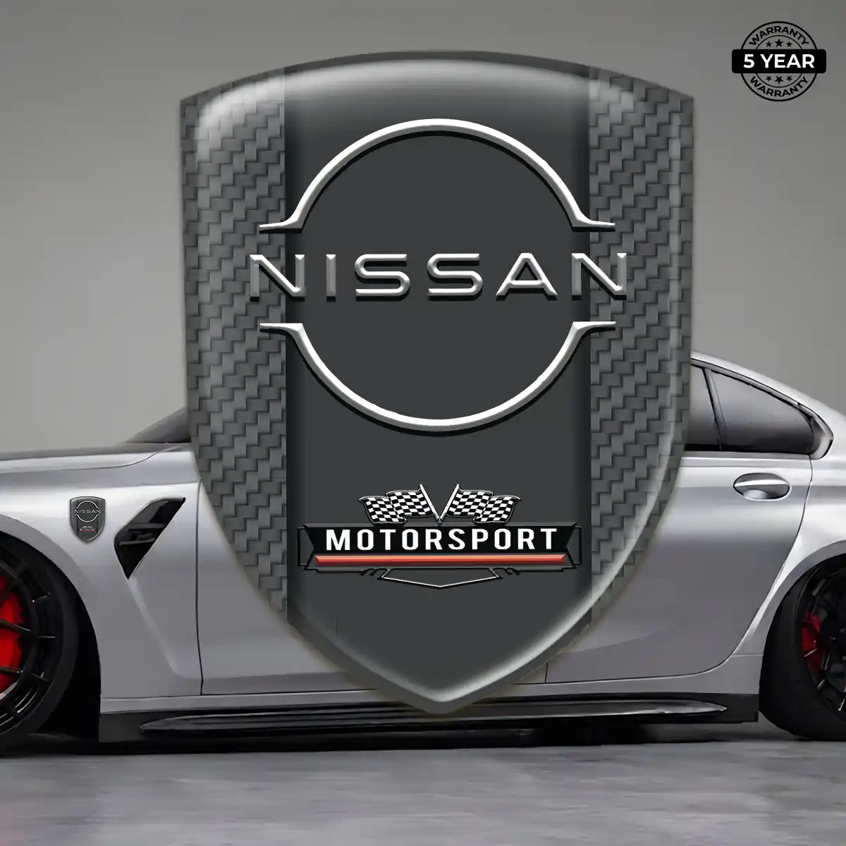 Nissan Car Badge Sticker Noble Edition