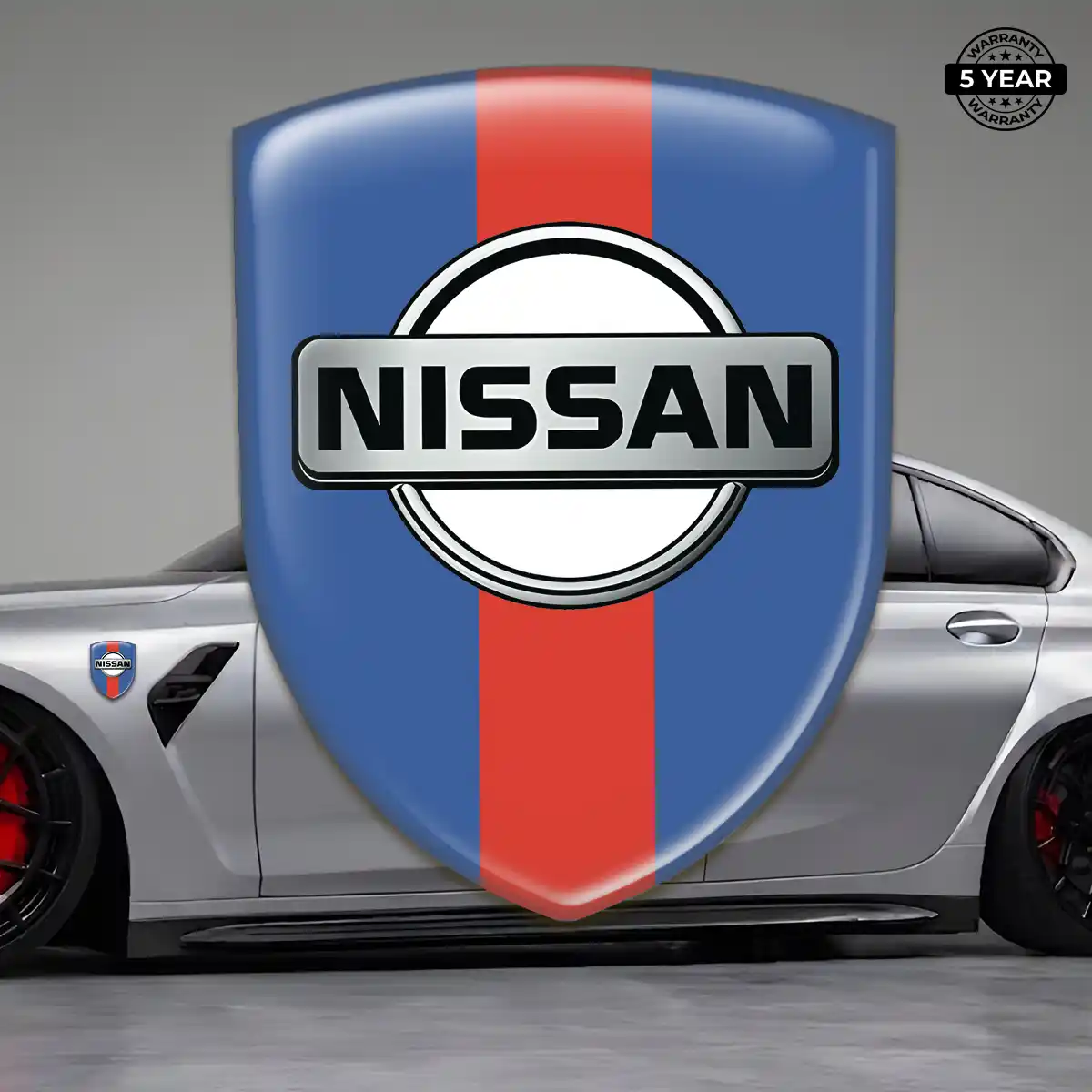 Nissan Car Badge Sticker Resin Elite
