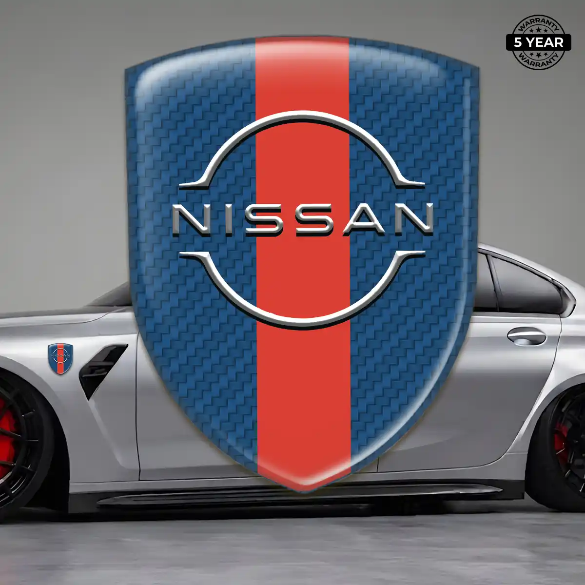 Nissan Car Badge Sticker Signature Grade