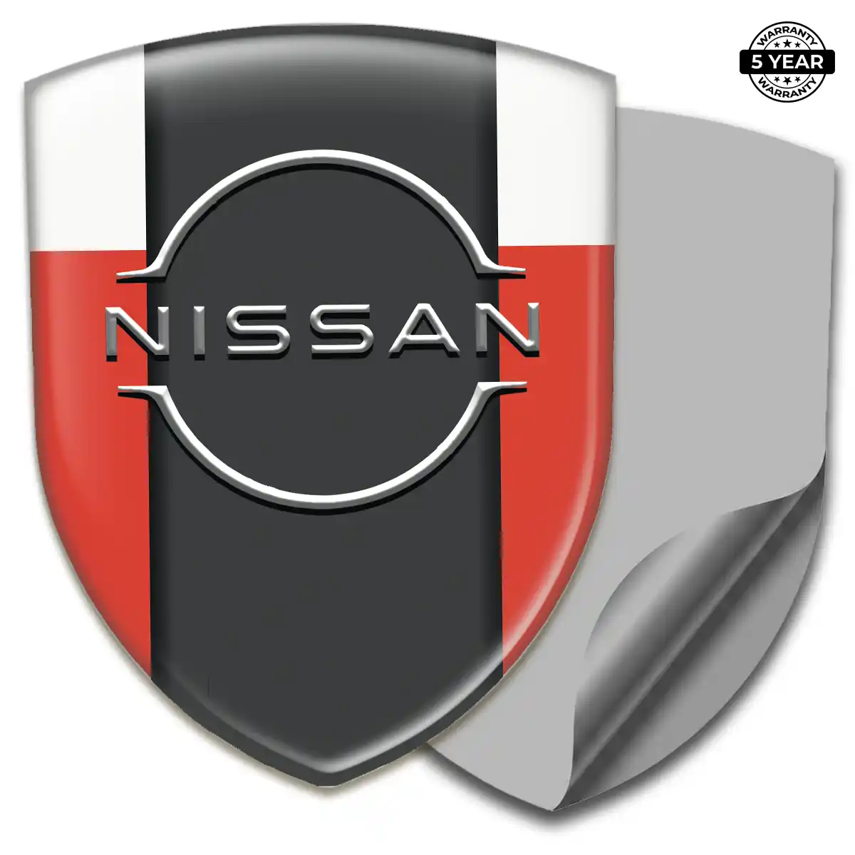 Nissan Car Badge Sticker Sleek Style