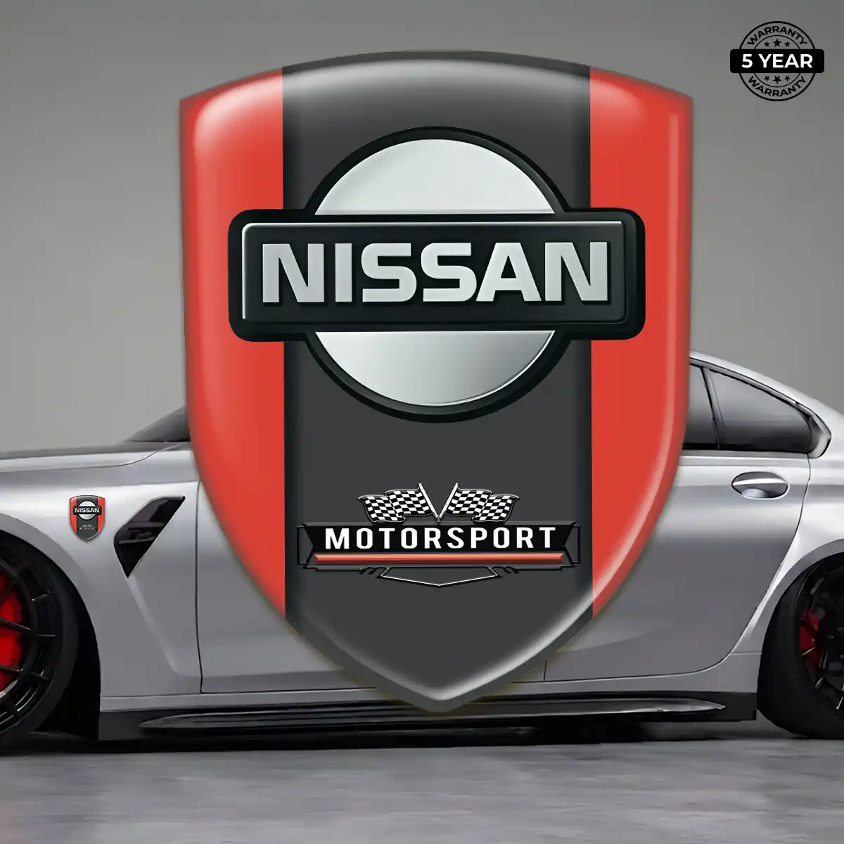 Nissan Car Emblem Decal Cabin Style