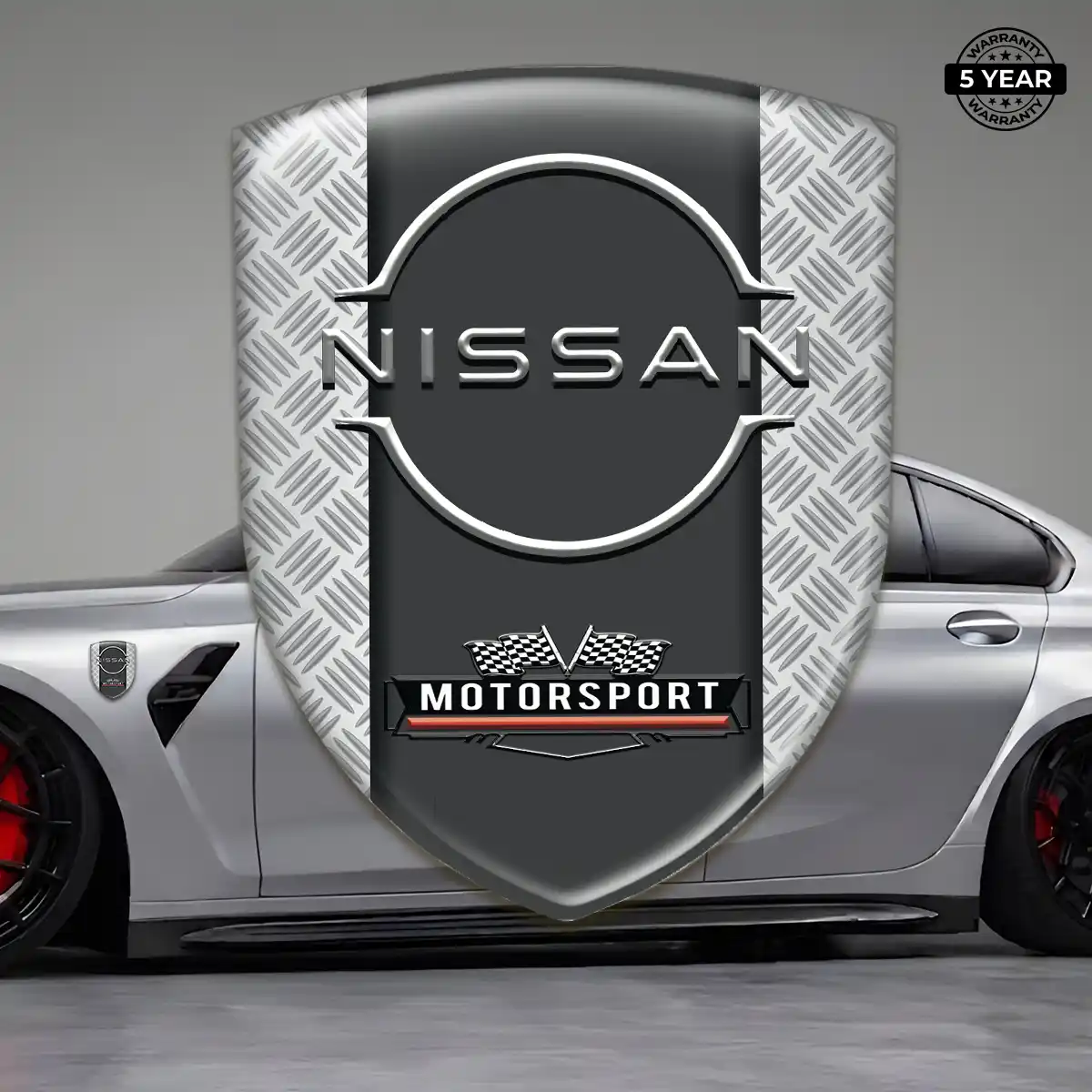 Nissan Car Emblem Decal Deluxe Edition