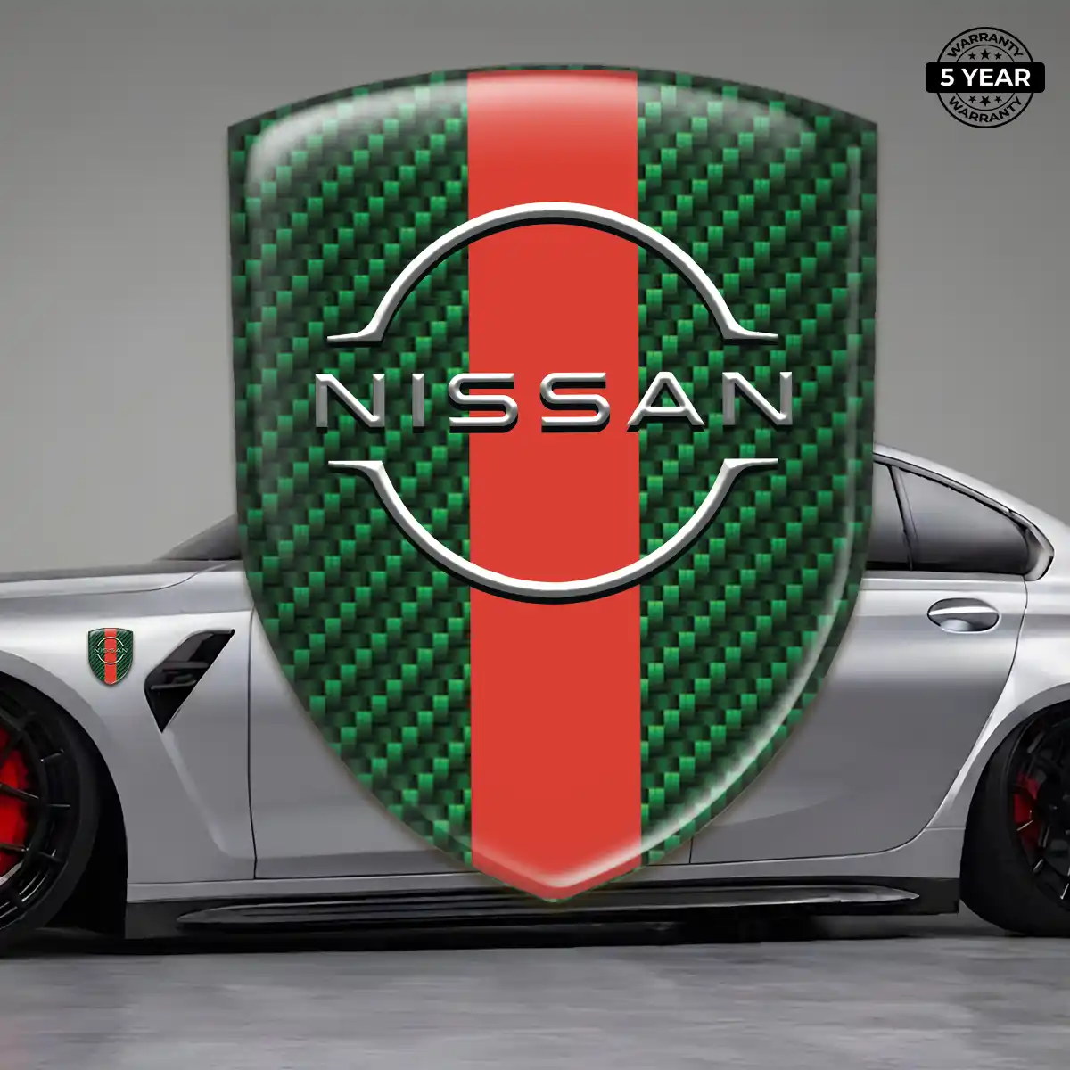 Nissan Car Emblem Decal Elite Edition