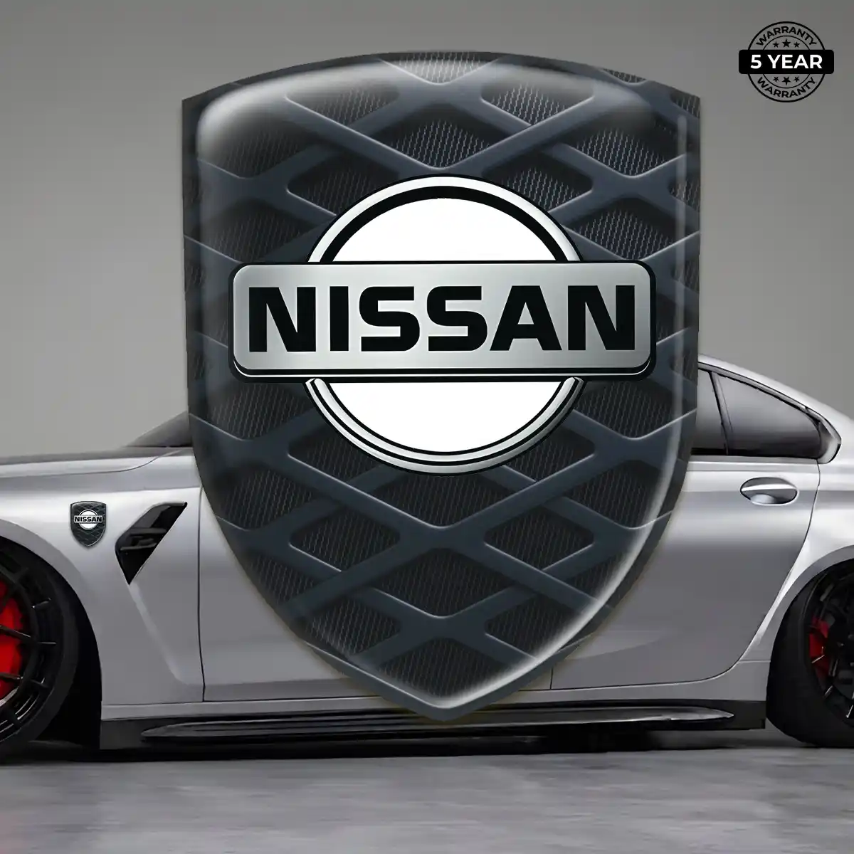 Nissan Car Emblem Decal Elite Finish