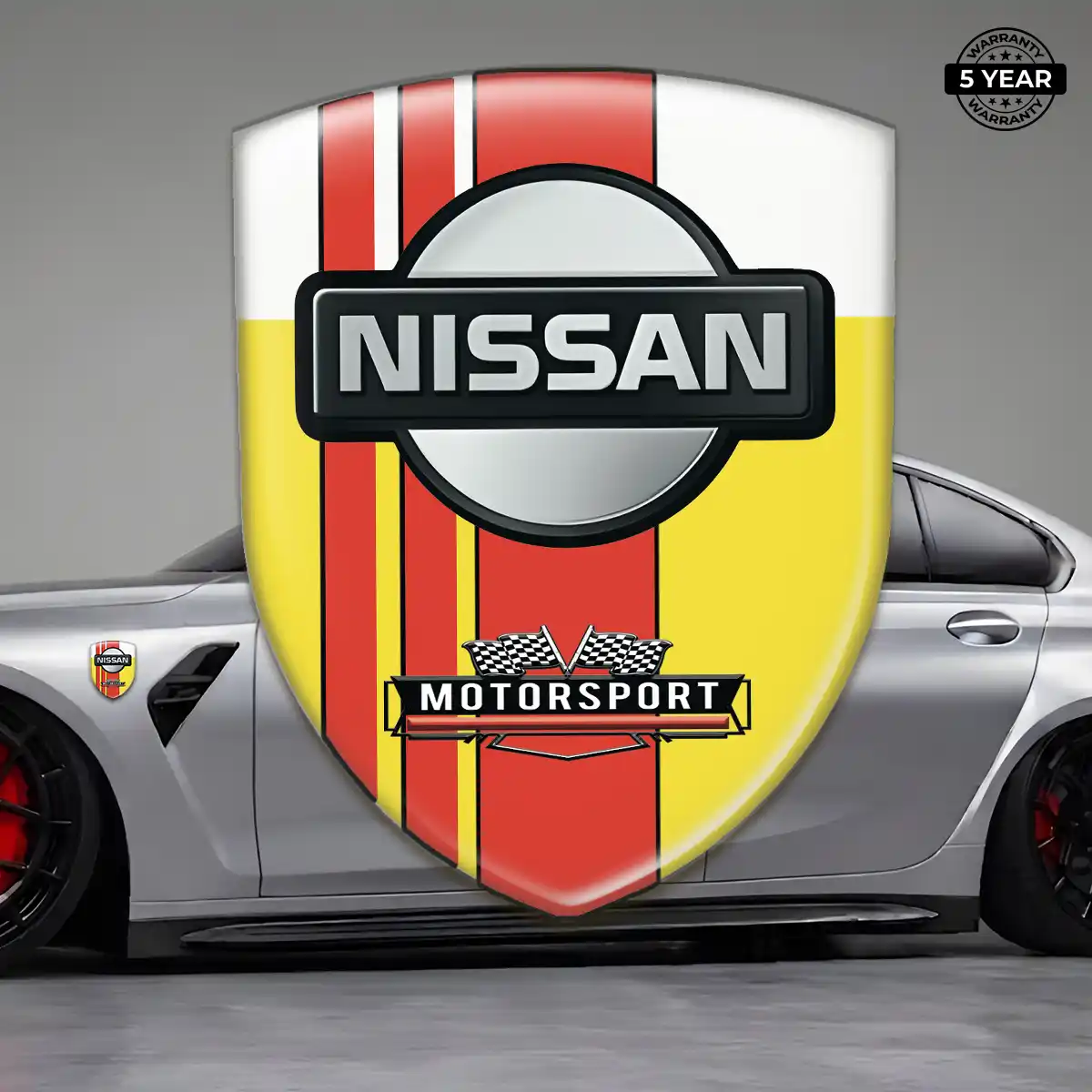 Nissan Car Emblem Decal Interior Luxe