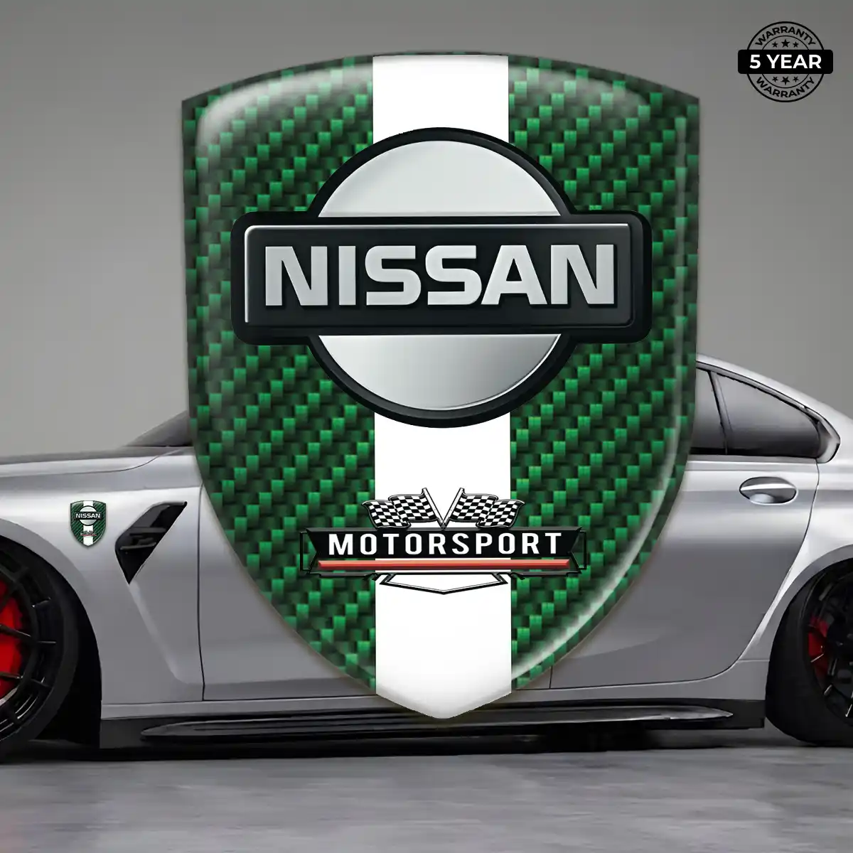 Nissan Car Emblem Decal Outer Style