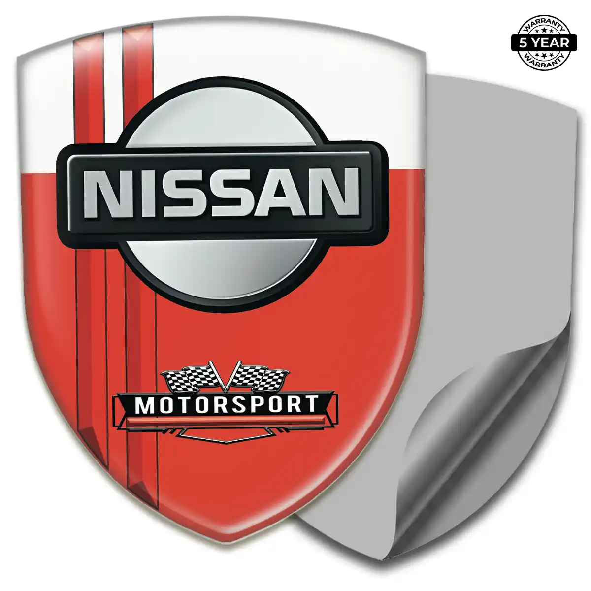 Nissan Car Emblem Decal Premium Dome