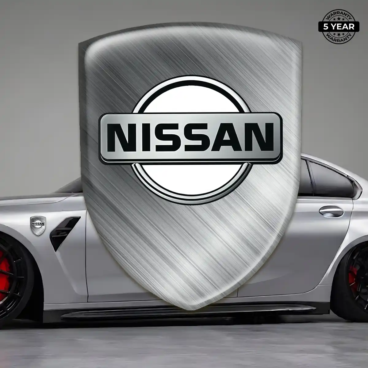 Nissan Car Emblem Decal Prestige Line