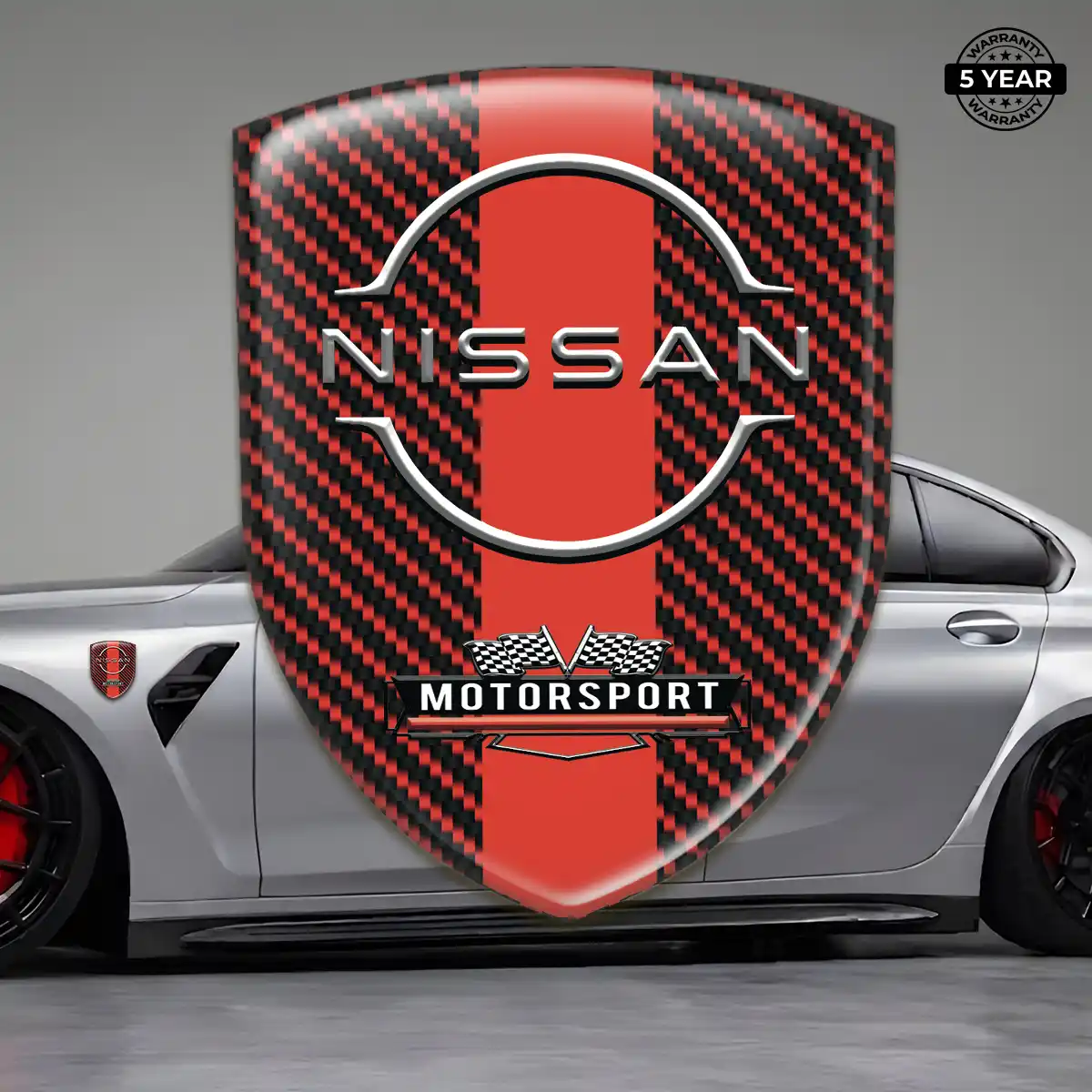 Nissan Car Emblem Decal Resin Elite