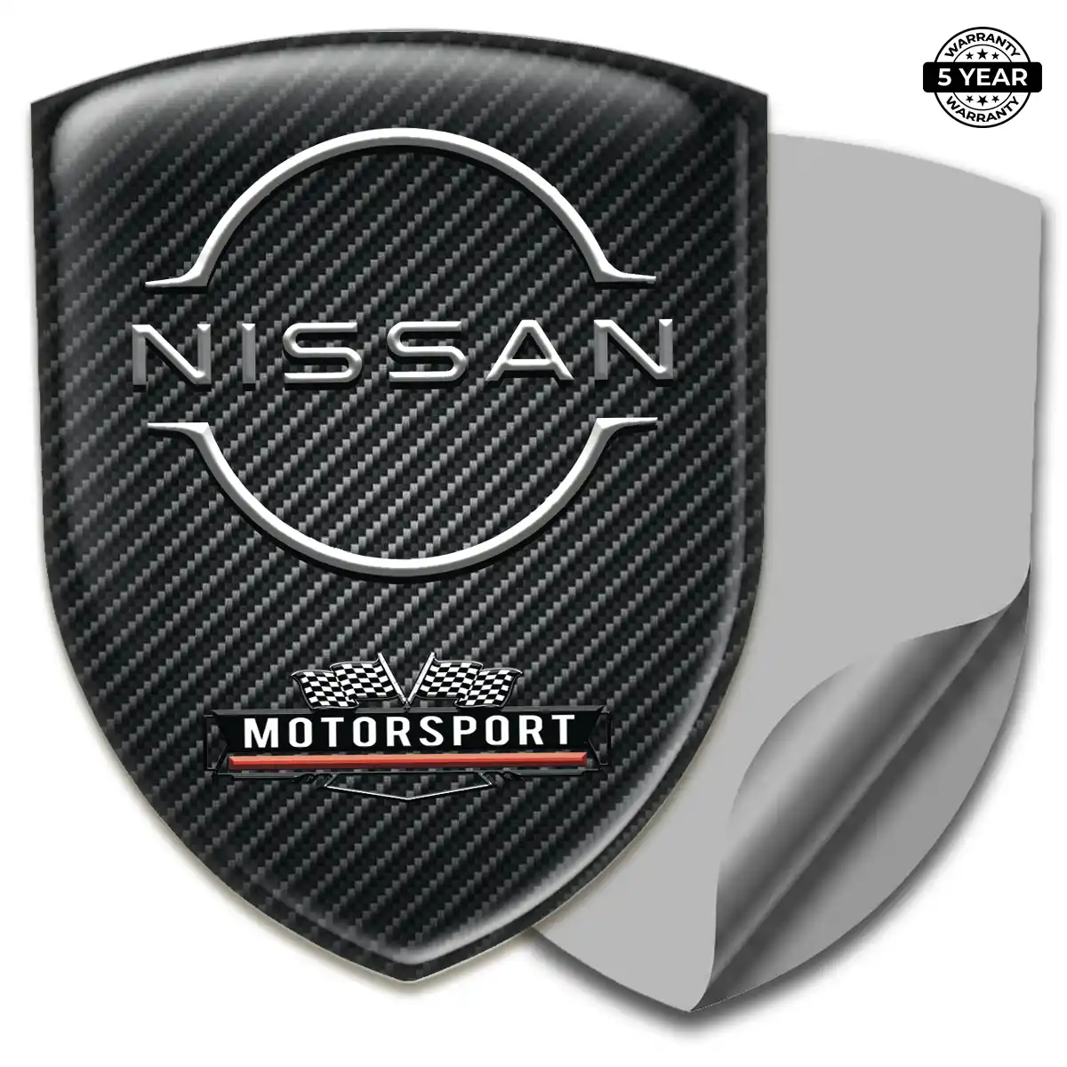 Nissan Car Emblem Decal Resin Luxe