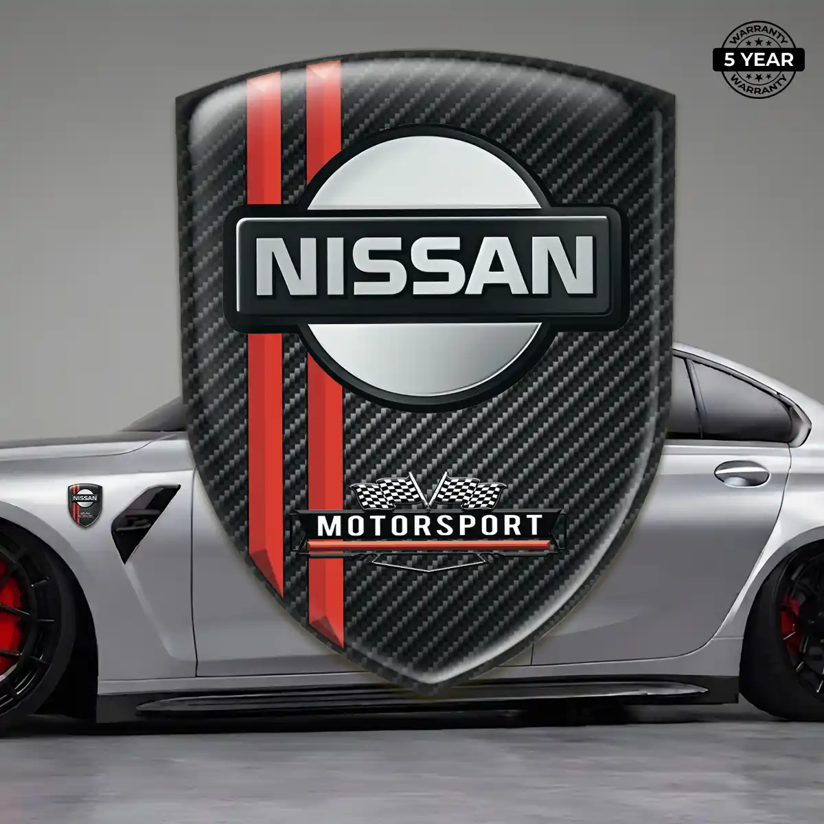 Nissan Car Emblem Decal Signature Grade