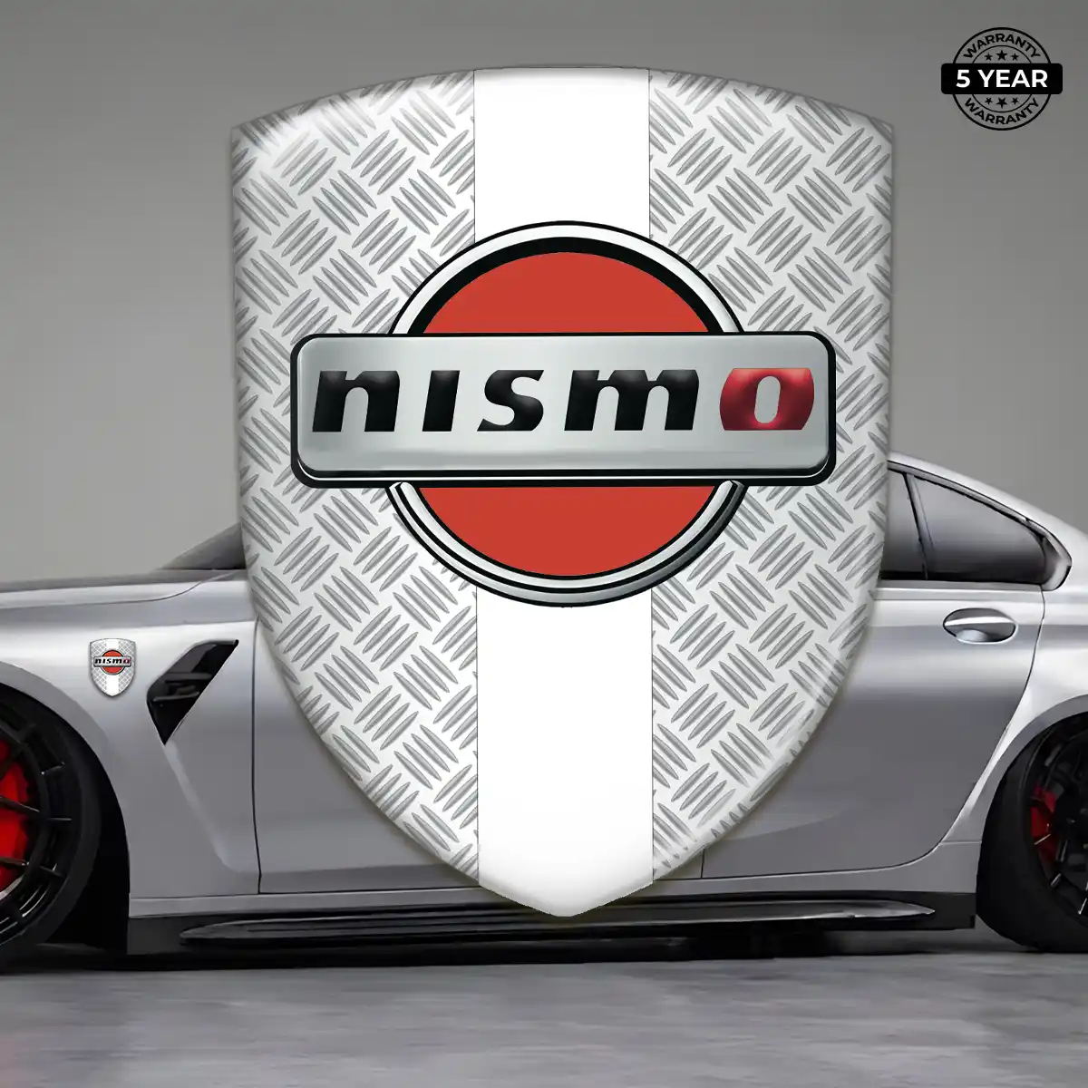 Nissan Car Emblem Overlay Exterior Luxe