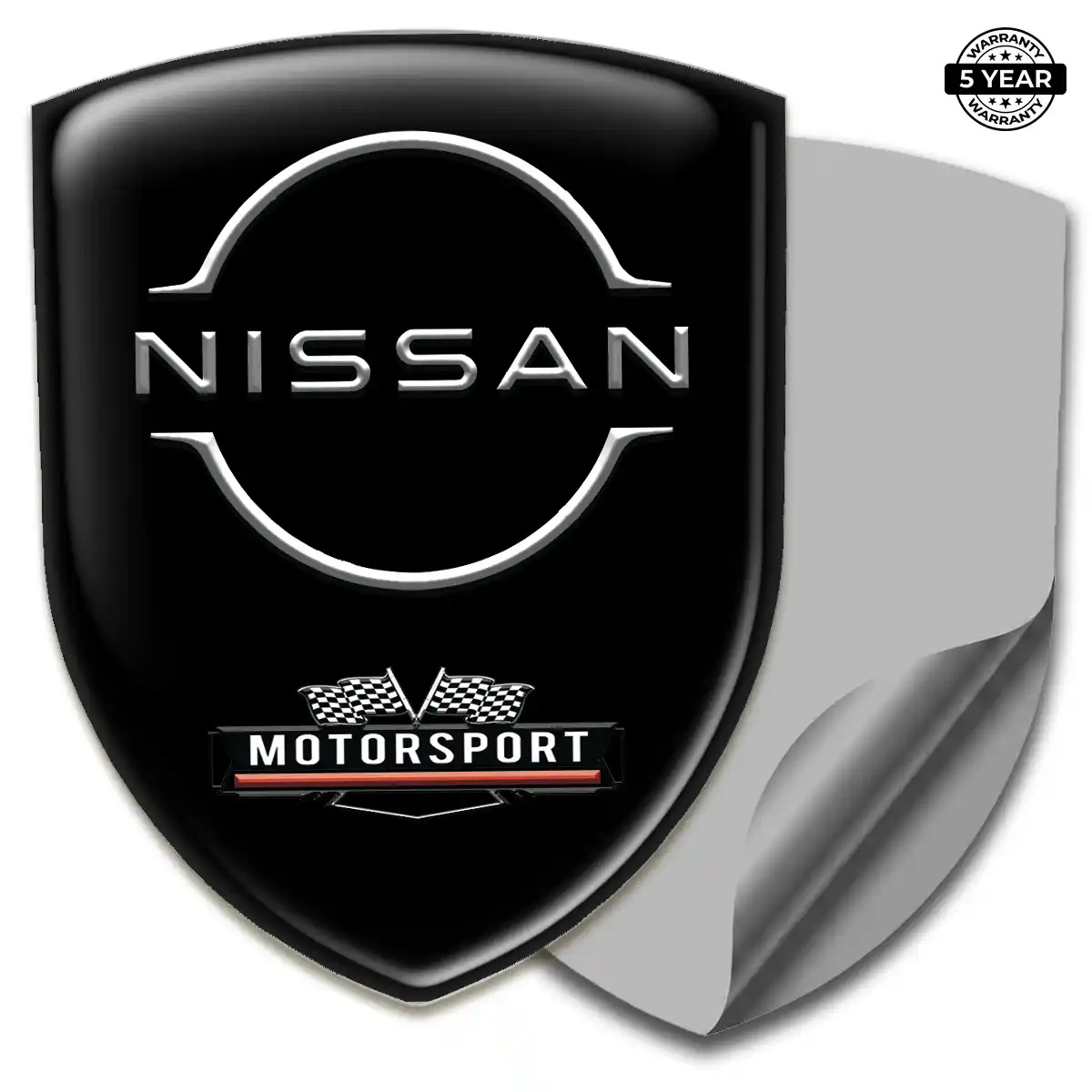 Nissan Car Emblem Overlay Interior Luxe