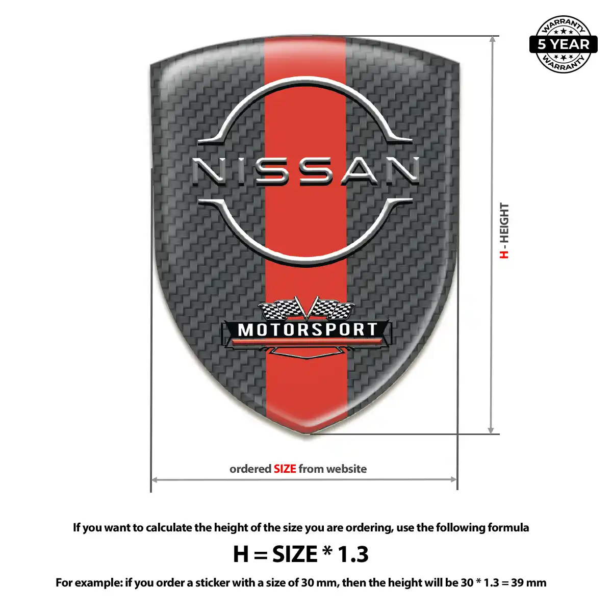 Nissan Car Emblem Overlay Noble Edition