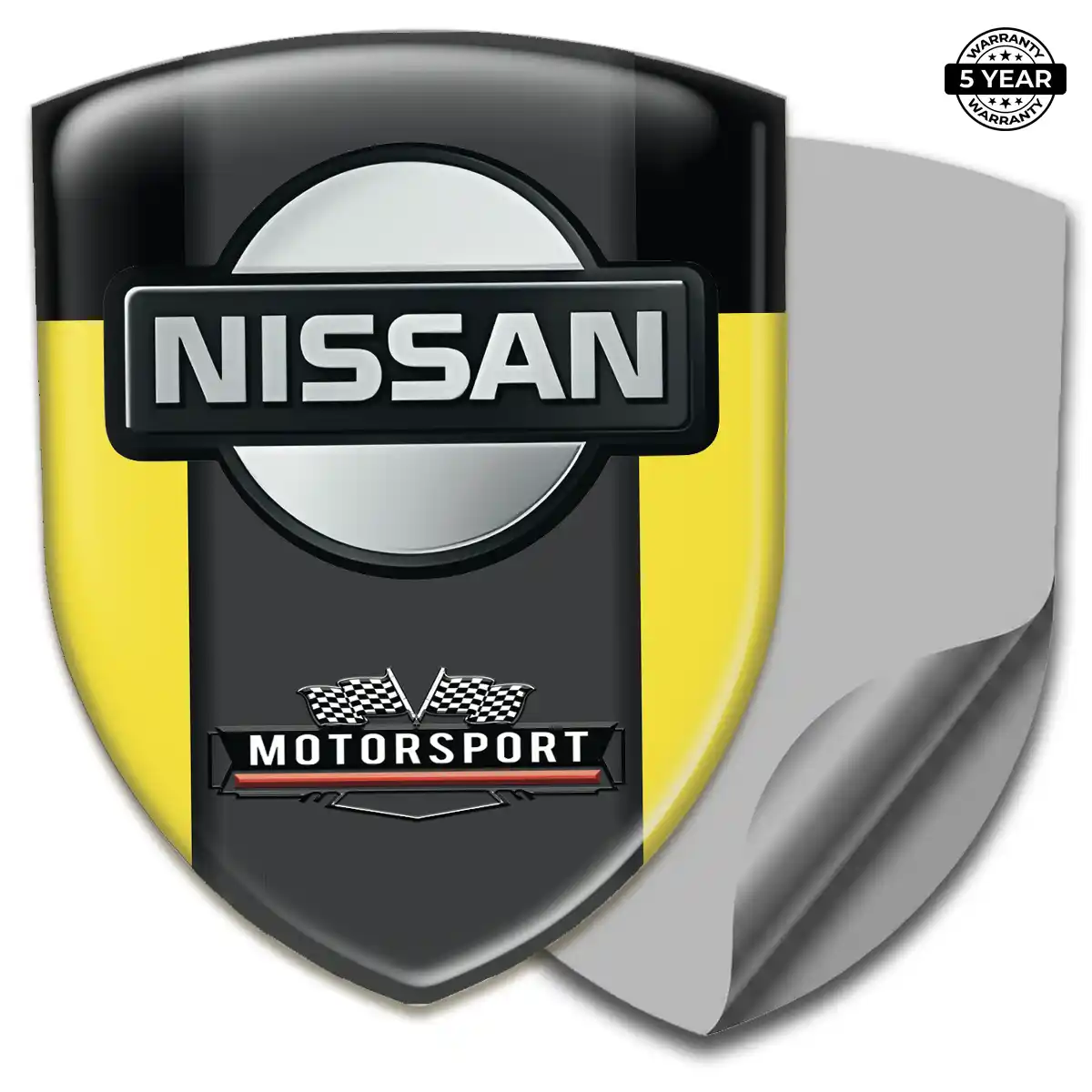 Nissan Car Emblem Overlay Outer Style